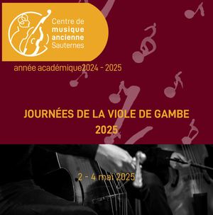 Journées de la viole de gambe 2025