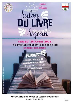 Salon du Livre en Fête à Sigean Samedi 26 avril 2025