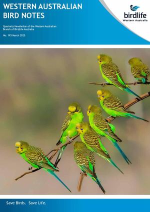 WA Bird Notes 193 March 2025