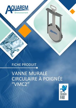 FT VANNE MURALE CIRCULAIRE VMC2