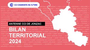 Bilan territorial 2024 de l'antenne de Jonzac de la CCI Charente-Maritime