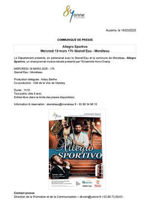 Allegro Sportivo 2025