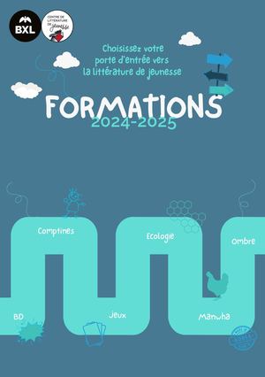 Catalogue des formations 2024-25 du CLJBxl