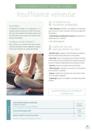 Thermes Adour Fiche Insuffisance Veineuse