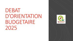 Débat d'Orientation Budgétaire 2025
