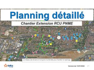 Planning Projet réseau de chaleur 2025