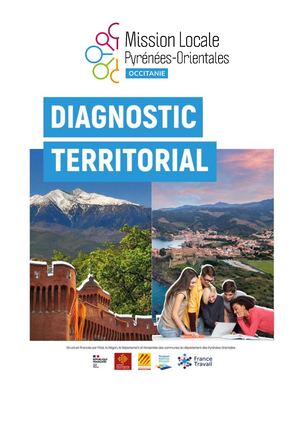 Diagnostic Territorial Mission Locale Pyrénées-Orientales