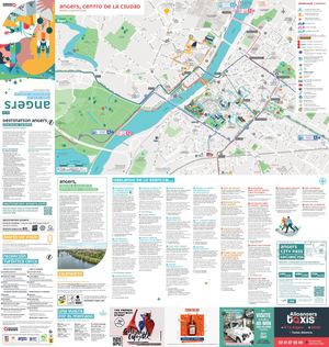Mapa Turistico 2025-2026 Destination Angers
