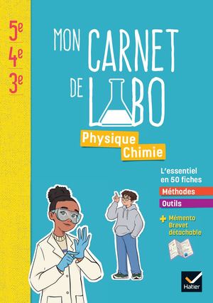 Mon carnet de labo Physique Chimie cycle 4 - Ed 2025 - Cahier élève