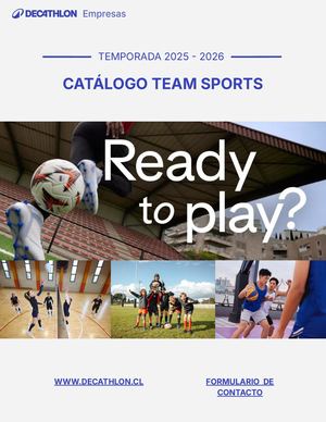 Catálogo Educación Decathlon Empresas 2025
