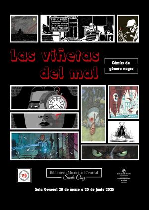 Las viñetas del mal: cómics de género negro