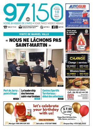 Journal le 97150 - Edition du mardi 18 mars 2025 - N°889