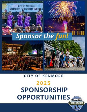 City of Kenmore 2025 Sponsorship Brochure