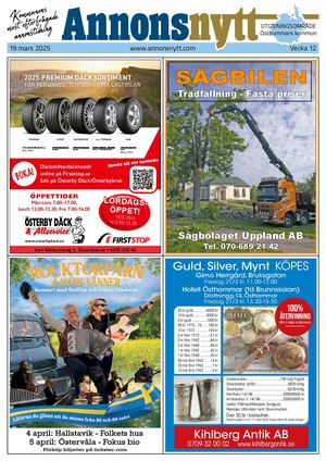 Annonsnytt V12 2025