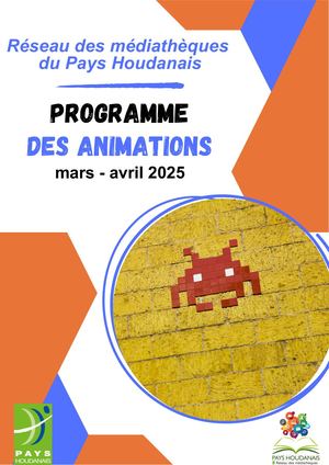 Programme animations réseau des médiathèques - Mars / avril