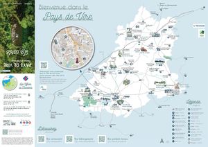 Carte Touristique Pays de Vire 2025