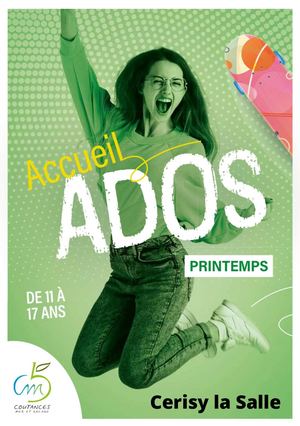 2025 Programme Vacances Printemps Avril Ados Cerisy La Salle