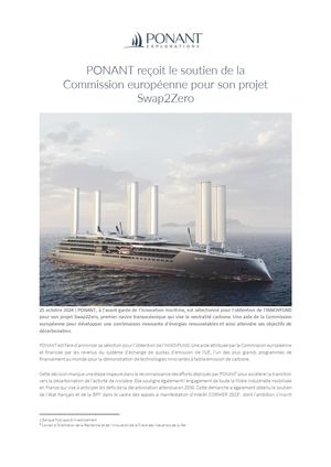 Calaméo - PONANT Recoit Le Soutien De La Commission Europeenne Pour Son ...