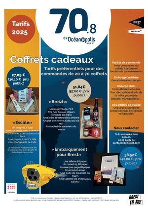 Fiche coffrets cadeaux CSE 70.8 2025