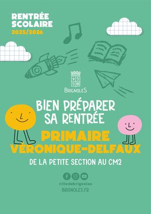 Rentrée Scolaire 2024/2025 : Primaire Véronique-Delfaux