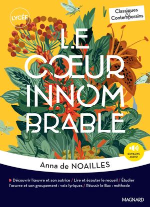 Extrait Le Coeur Innombrable - Anna De Noailles