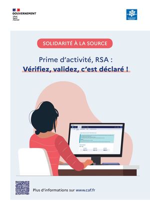 Affiche solidarité à la source