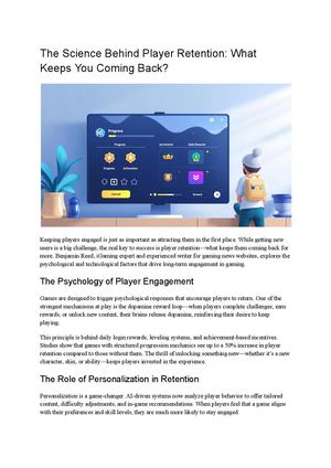 The Science Behind Player Retention: What Keeps You Coming Back?
