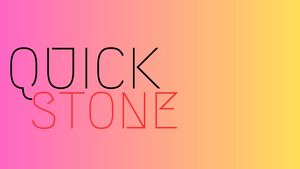 Manual de Identidad Corporativa, Quick Stone