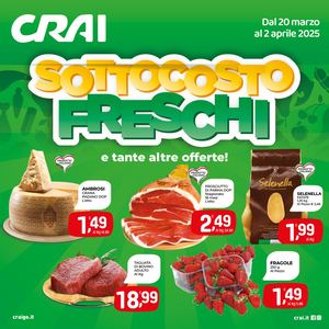 Volantino CRAI Ama Supermercati Sud dal 20 marzo al 2 aprile