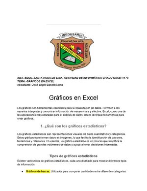 Gráficos En Excel