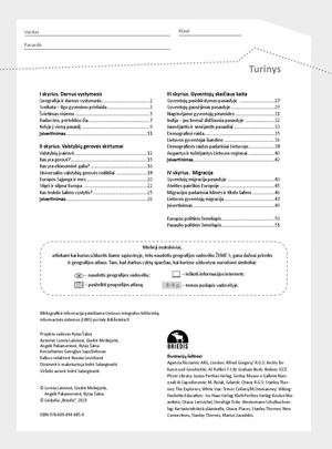Žemė 9. Geografijos pratybų sąsiuvinis 9 kl., I d. 2022 m. BUP