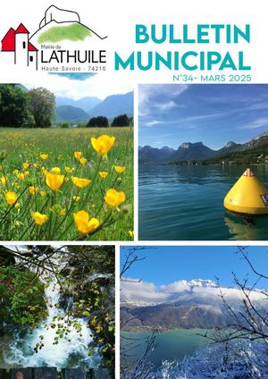 LATHUILE BULLETIN MUNICIPAL N°34 MARS 2025