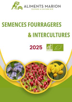 Catalogue Semences Fourragères 2025