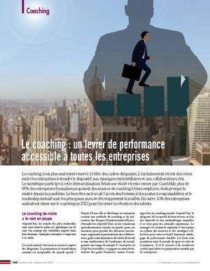 Dossier coaching - Extrait