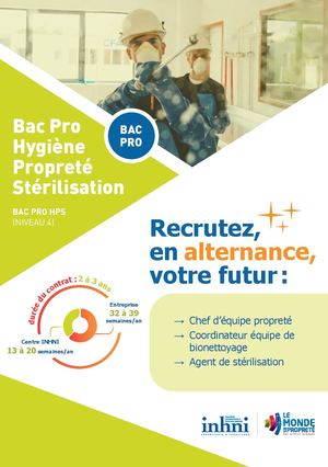 Fiches diplômes BAC Pro HPS - Entreprise
