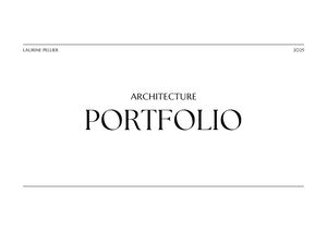 Portfolio Pellier Laurine