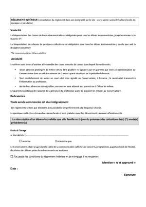 Règlement Intérieur EMMD