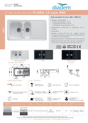FLORA 1 5 CUVE 980 BMC