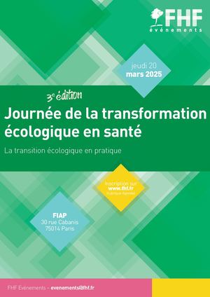 Programme Journée de la transformation écologique en santé
