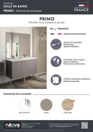 Fiche Produit Primo Portes