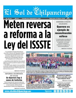 El Sol De Chilpancingo 19 Marzo 2025 Compressed