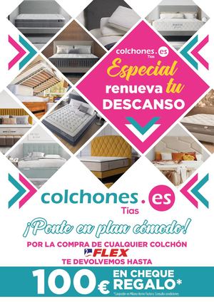 Colchones.es Tías Especial Renueva Tu Descanso