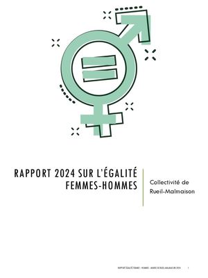 Rapport ÉGalité Femme-Homme 2024