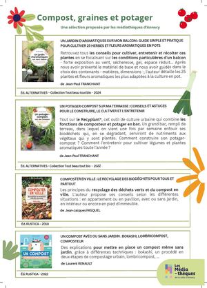 Compost, graines et potager