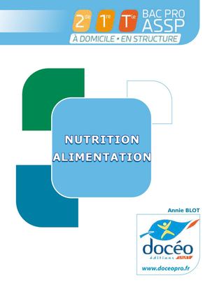 Ref 186 Extrait Specimen Manuel Nutrition Alimentation Bac Pro Assp Sapat