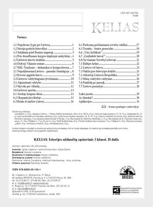 Kelias. Užduočių sąsiuvinis 5 kl., II d.