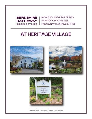 Heritage Village Packet 2025
