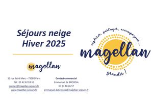 Magellan Catalogue Séjours Neige 2025