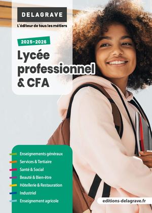 Delagrave catalogue lycée professionnel et CFA 2025-2026