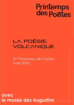 Printemps des Poètes 2025 - Musée des Augustins
